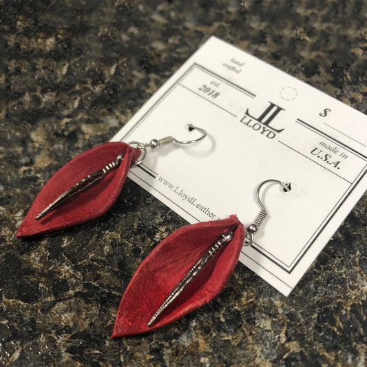 Earrings - Custom - Lloyd Leather