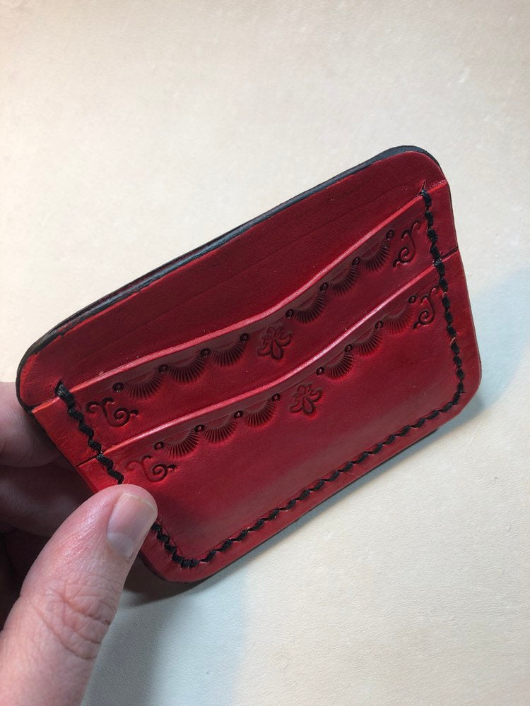 Horizontal Slim Wallet - #2 - Lloyd Leather