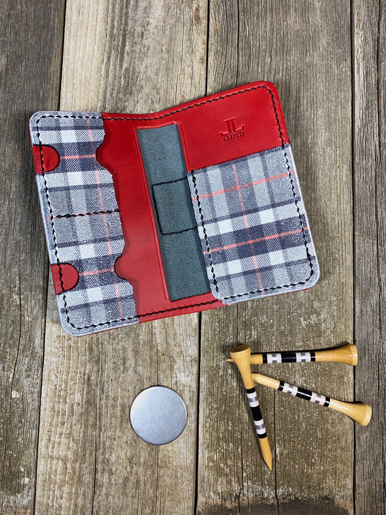 Golf Caddie Wallet - Lloyd Leather