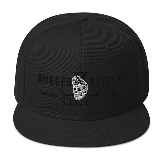 Rugged & Refined Snapback Hat - Lloyd Leather