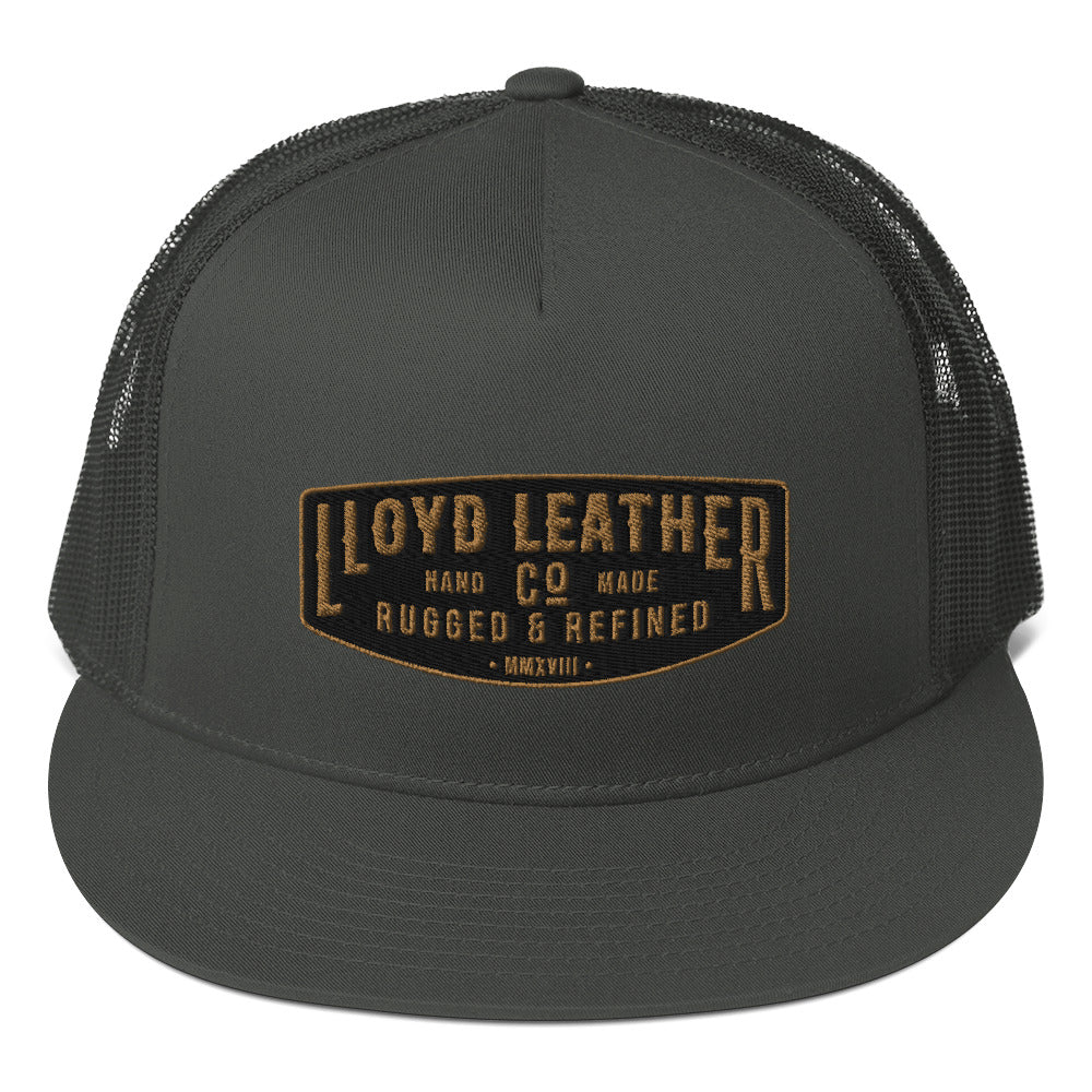 Vintage Trucker Cap - Lloyd Leather