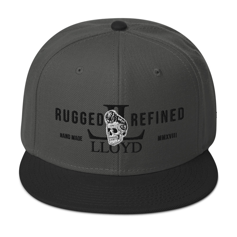 Rugged & Refined Snapback Hat - Lloyd Leather