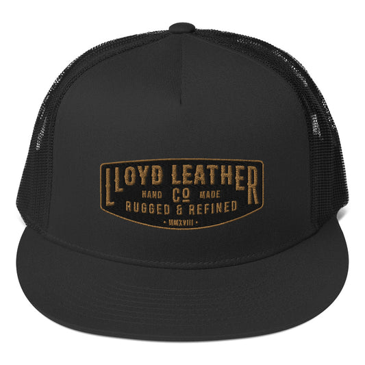 Vintage Trucker Cap - Lloyd Leather